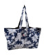 Sac Réversible en Coton Indien - Leïla /Vivianne Marine