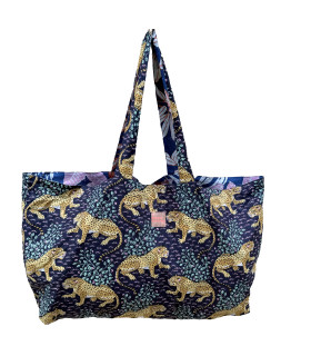 Sac Réversible en Coton Indien - Mawaké / Rajah Marine