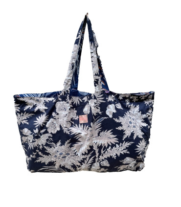Sac Réversible en Coton Indien - Mawaké / Vivianne MARINE