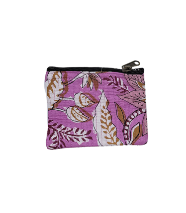 Trousse Coton Indien Matelassé - Petit - Rosie