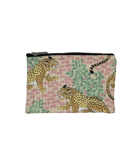Trousse Coton Indien Matelassé - Grande - Rajah Rose