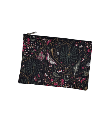 Trousse Coton Indien Matelassé - Grande - Leila