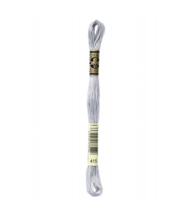 DMC : Mouliné Spécial 25 - Article 117 - 415 - GRIS CHROMÉ