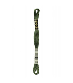 DMC : Mouliné Spécial 25 - Article 117 - 3362 -VERT FIGUIER