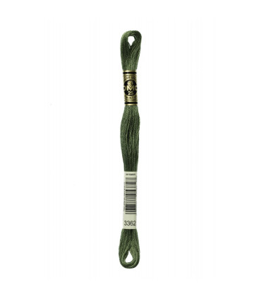 DMC : Mouliné Spécial 25 - Article 117 - 3362 -VERT FIGUIER
