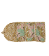 TROUSSE PLIÉE 2 POCHES Zip - Rajah - ROSE