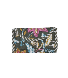 TROUSSE PLIÉE 2 POCHES Zip - Kakita - KAKI