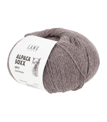 LANG YARNS ALPAGA SOXX 6 PLY VIEUXROSE MÉLANGE