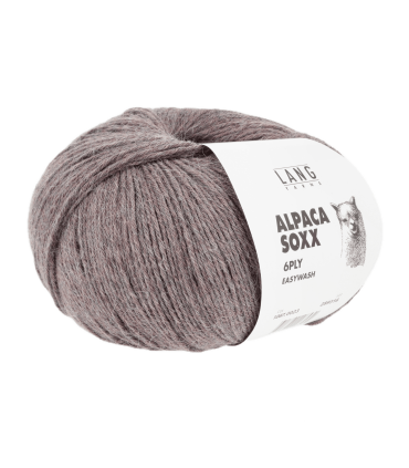 LANG YARNS ALPAGA SOXX 6 PLY VIEUXROSE MÉLANGE