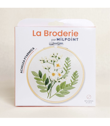 Kit Broderie - Achillea Ptarmica
