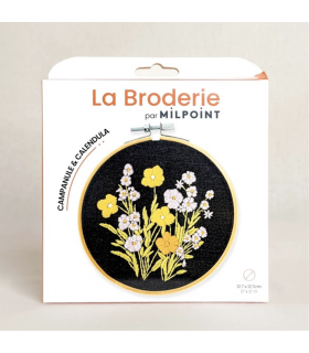 Kit Broderie - Campanule & Calendula