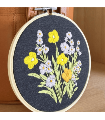Kit Broderie - Campanule & Calendula
