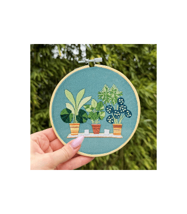Kit Broderie - Green Trio