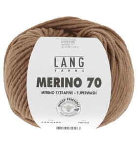 LANGYARNS - Mérino70 - MARRON