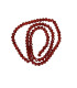 Chapelet de perles en verre 4mm - ROUGE