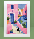Milppoint - Canevas 25x30 - Escalier Méditerranéen