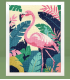 Milpoint - Canevas 40x50 - Flamand Tropical