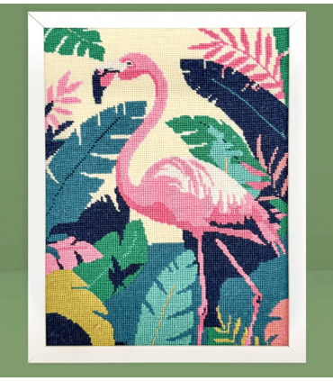 Milpoint - Canevas 40x50 - Flamand Tropical