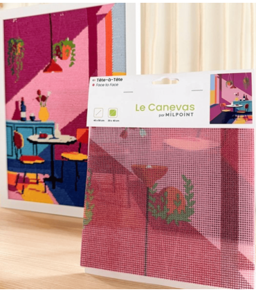 Milpointt - Canevas 40x50 - Tête à Tête