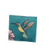 Étiquette tissée à coudre : COLIBRI - Céladon