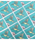 Étiquette tissée à coudre : COLIBRI - Céladon
