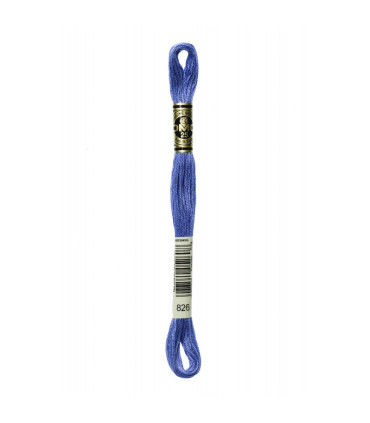 DMC - Mouliné Spécial 25 - Article 117 - 826 - BLEU TOUAREG