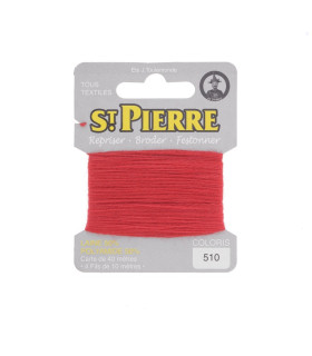 SAINT PIERRE- Fil à Repriser - 510 - ROUGE