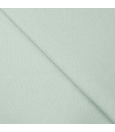 Popeline Oganique Bio VERT MENTHE