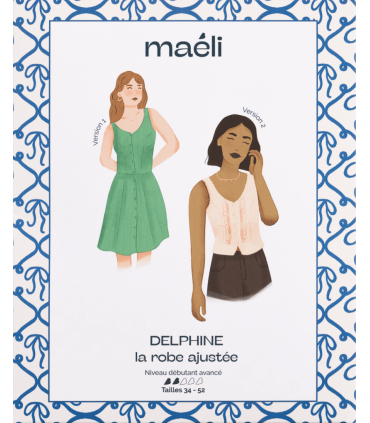 MAÉLI : la robe ajustée DELPHINE