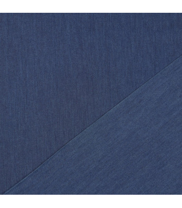 CHAMBRAY de coton - Jean INDIGO