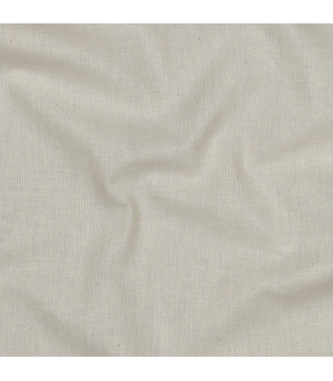 Popeline de coton - NATUREL