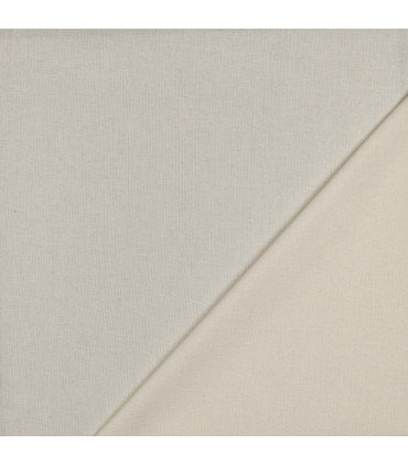 Popeline de coton - NATUREL