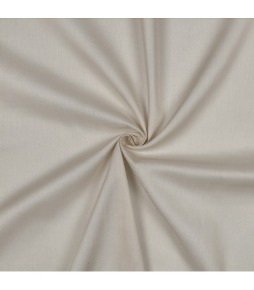 Voile de coton - SABLE CLAIR - Bio