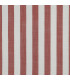 Viscose - Rayures larges - TERRACOTTA