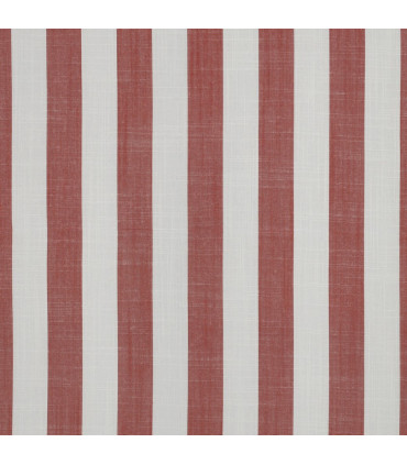 Viscose - Rayures larges - TERRACOTTA