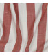 Viscose - Rayures larges - TERRACOTTA