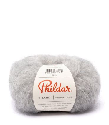 PHILDAR : Phil Chic - GRIS CHINÉ
