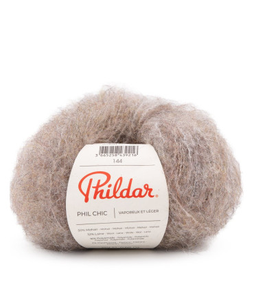 PHILDAR : Phil Chic - TAUPE CHINÉ