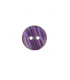 Bouton Couture Polyester Brillant 13mm - PRUNE