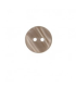 Bouton Couture Polyester Brillant 13mm - BEIGE