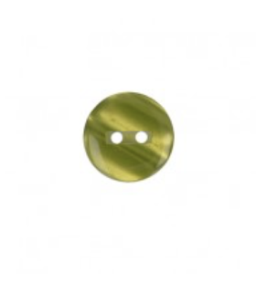 Bouton Couture Polyester Brillant 13mm - VERT