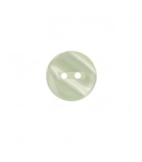 Bouton Couture Polyester Brillant 13mm - VERT D'EAU