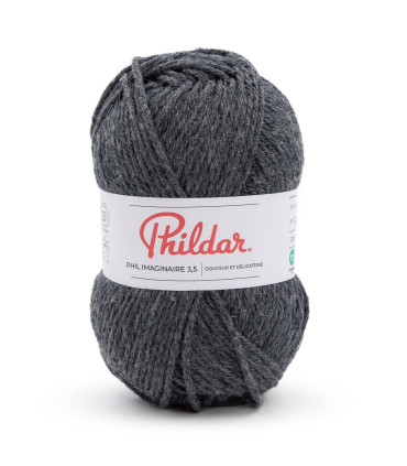 PHILDAR : Phil Imaginaire - 3,5 - ANTHRACITE