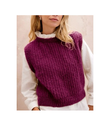 Patron PDF Phildar - Le Pull Sans Manche - SAM
