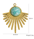 Pendentif - Acier Inoxydable - SOLEIL