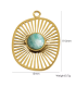 Pendentif - Acier Inoxydable - RAYON