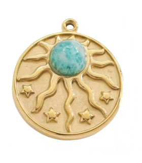 Pendentif - Acier Inoxydable - LUNE