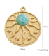 Pendentif - Acier Inoxydable - LUNE