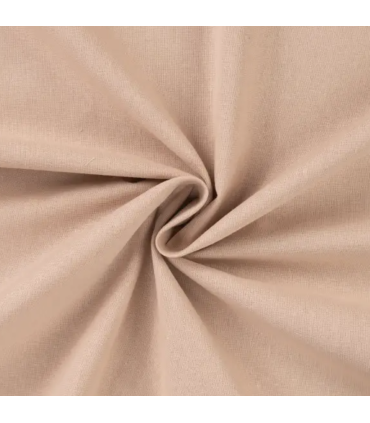 Popeline de Coton - BEIGE CLAIR