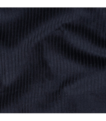 Velours Côtelé lavé - BLEU MARINE
